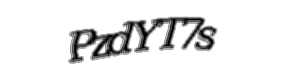 Security check image, please type the characters shown